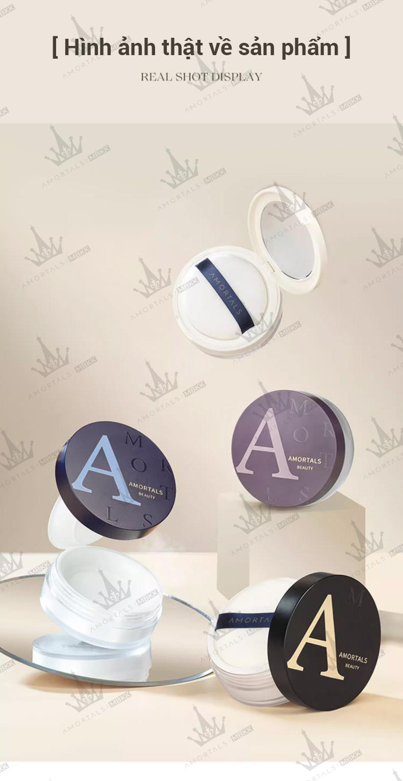 Product Introduction of Phấn phủ AMORTALS Phụ kiện tùy chọn Trang điểm kiểm soát dầu bằng lụa độ nét cao Trang điểm lâu trôi Giao hàng tận nơi nhanh chóng Cosmetic Makeup Brush Cleaners Mỹ Phẩm Women Nữ 12