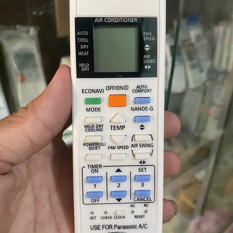 REMOTE ĐIỀU KHIỂN MÁY LẠNH ĐIỀU HOÀ .PA.NA INVERTER ĐỦ LOẠI 4