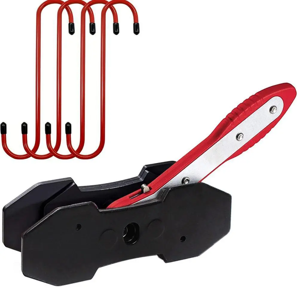 Car Brake Caliper Press Tool Set, 360 Degree Swing Ratchet Expander Wrench with 4 Brake Caliper Hooks, Car Wheel Piston Spreader for Single Twin Quad Sextuplet Piston, Auto Accessories