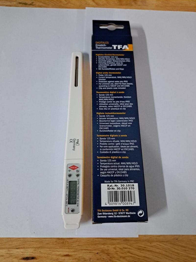Product Introduction of Bút đo nhiệt độ thực phẩm trực tiếp TFA AT 1018 3