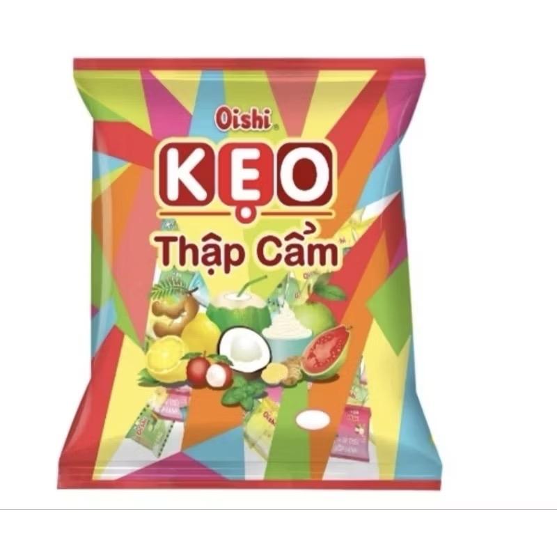 Kẹo Oishi Nhiều Vị Gói 90g Chua Snack Chua Snack Ăn Vặt Socola Food Candy
