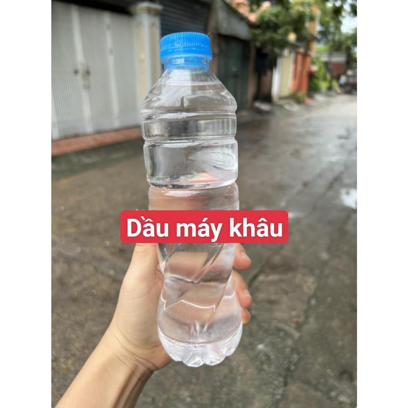 Dầu máy may 500ml, 1lít máy khâu chuyên dụng dùng tra tông đơ tóc, máy chạy bộ. tra động cơ, máy dệt tra máy may,...