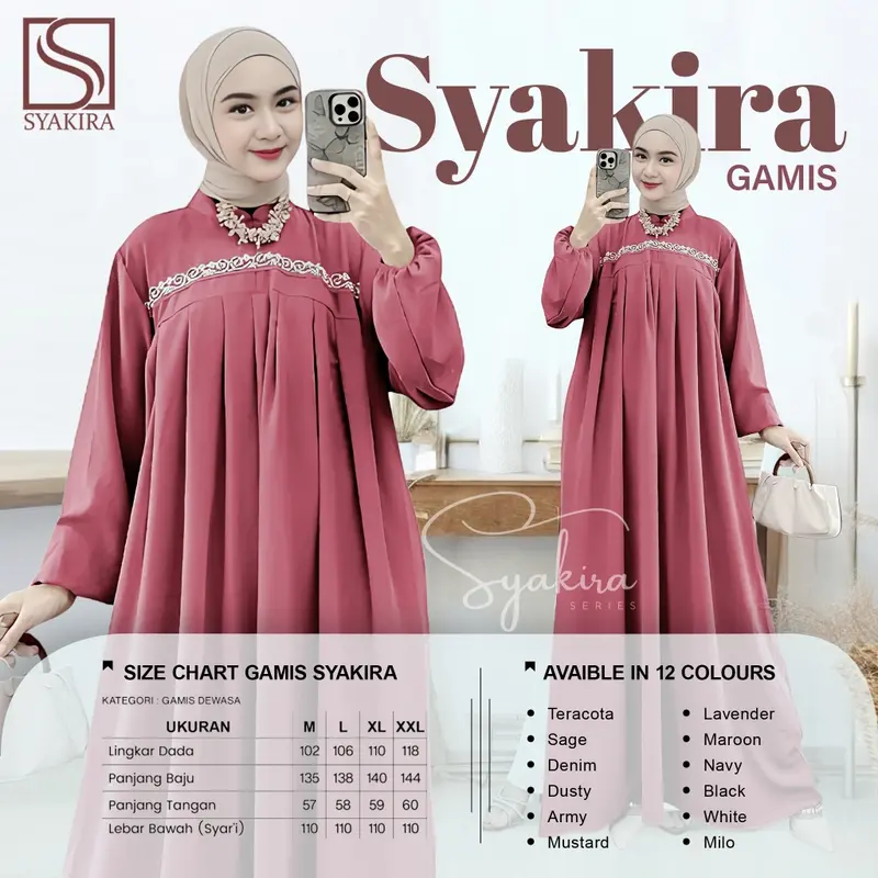 Gamis Umroh Dan Haji Bahan Jatuh Adem Dingin Nyaman Gamis Arab Aksen Payet Swarovsky • simpel Crinkle Airflow Dress Muslim Syari Panjang 3