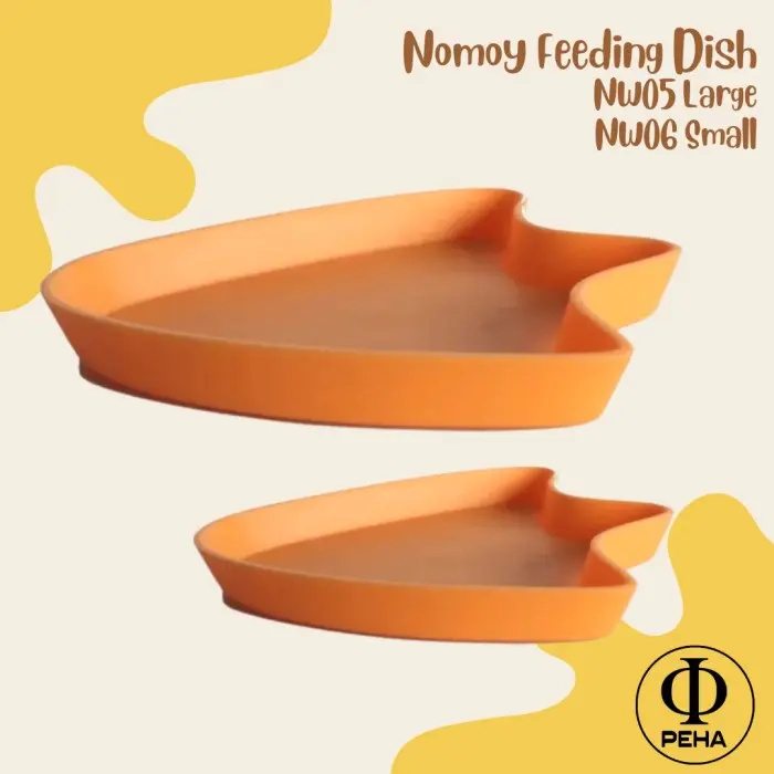 Nomoy Feeding Dish Tempat Makan Torto Tempat Makan Reptil Duck Claw - NW05 Large 1