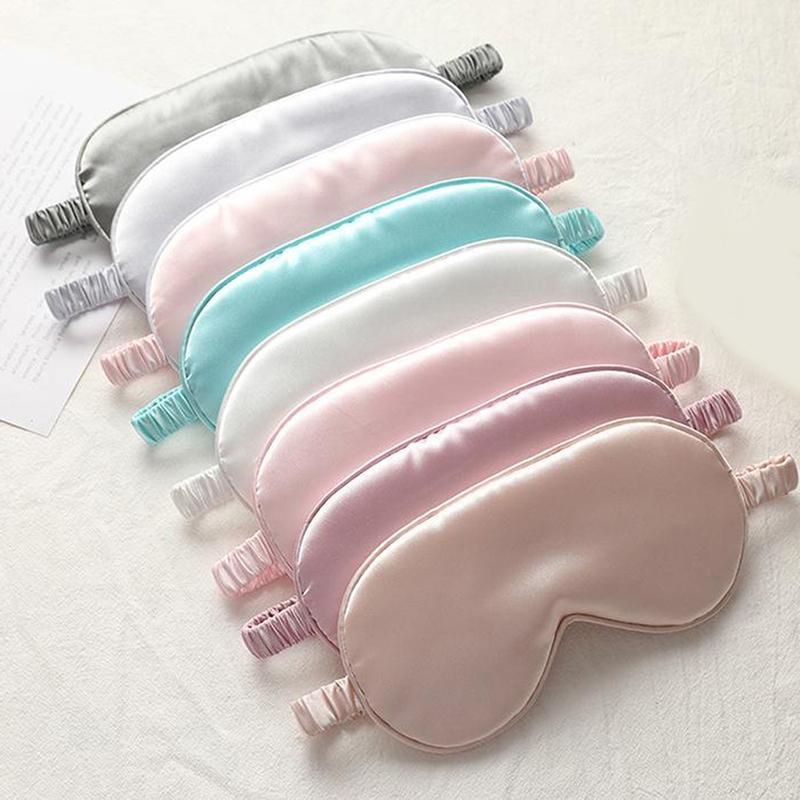 Product Introduction of Double-Side Pure Silk EyeShade Sleeping Eye Cover Eyepatch Health Sleep Shading 35