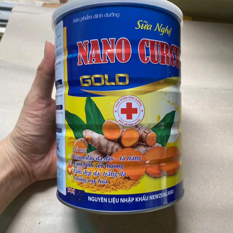 hộp 900gr : SỮA NGHỆ NANO CURCUMIN GOLD .