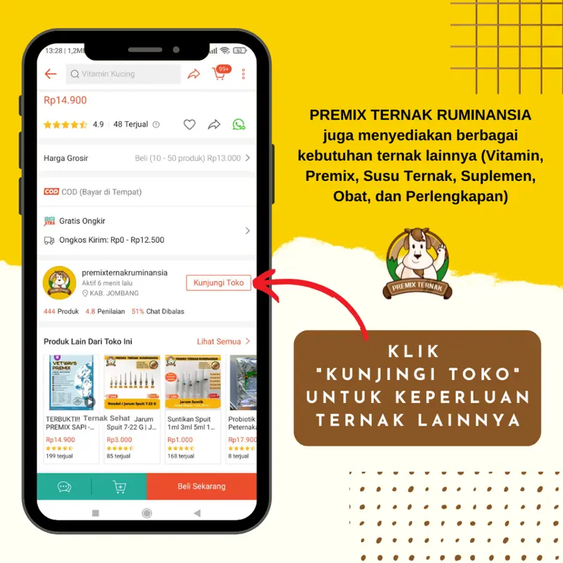 Pisau Bedah dan Kebiri Hewan Ternak Kambing Domba Sapi Anjing Kucing Babi dll 8