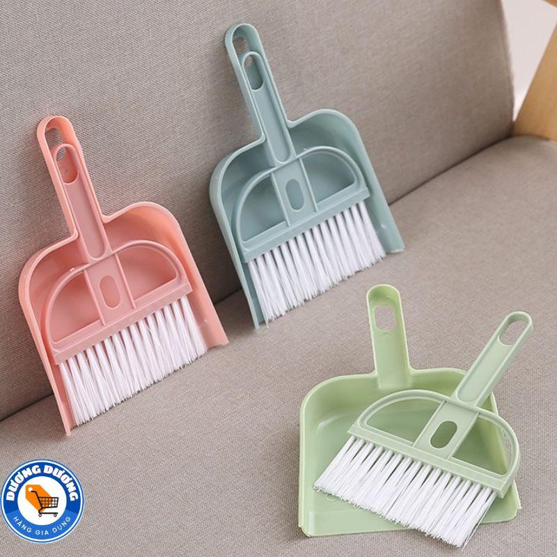 SET 2 Bộ Chổi Và Xẻng Quét Văn Phòng - Chổi Quét Bàn Mini, Chổi ...