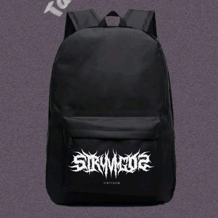Tas ransel backpack / gendong metal edition terbaru tas pria wanita segala usia warna hitam Sekolah 5