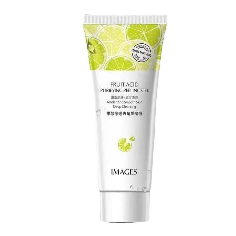 Kem tẩy da chết gạo giúp làm sạch dưỡng trắng da chiết xuất chanh tươi  80g