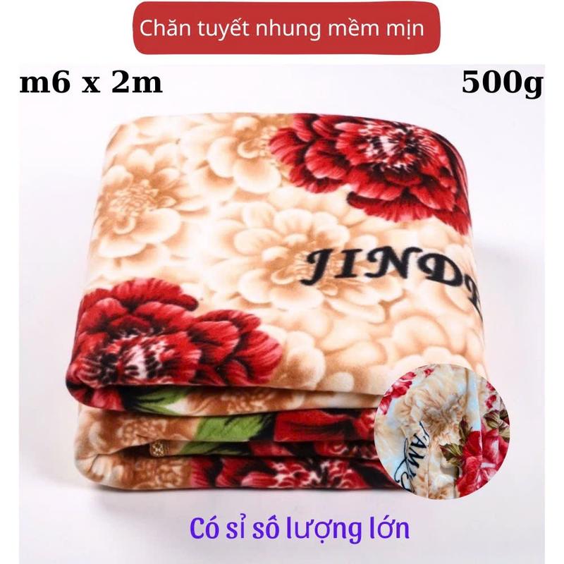 Mền Bông Tuyết Loại Lớn 1m6 x 2m Siêu Mềm Mại Không Bị Đổ Lông Đắp Máy Lạnh chann  hungtuyet 2lop chăn  lông chăn  nhung chăn  mùa