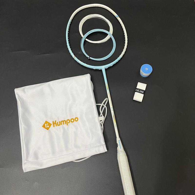  Vợt cầu lông Kumpoo Ánh Trắng  tinh nguyệt  chính hãng 2023  tặng cước cuốn cán túi đơn  