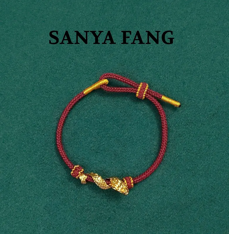 [Hộp quà] Vòng Tay Rồng Vàng Phong Thuỷ SANYA FANG - Mang Lại Sự Thịnh Vượng, May Mắn, Trí Tuệ 4