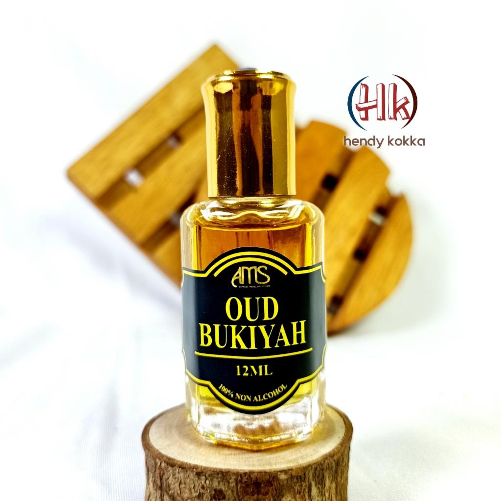 AROMA OUD BUKIYAH - PARFUM SHALAT FULL BIBIT MURNI PARFUM OLES