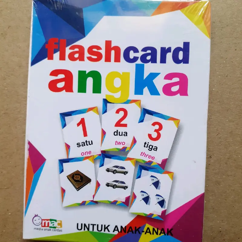 Flash Card Mainan Edukasi Untuk Anak Pi 3