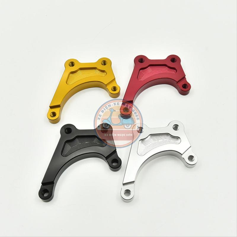 Pat gắn heo 2 pis phanh đĩa trước phuộc zin xmen, cap A, GoGo dành cho xe điện xe máy