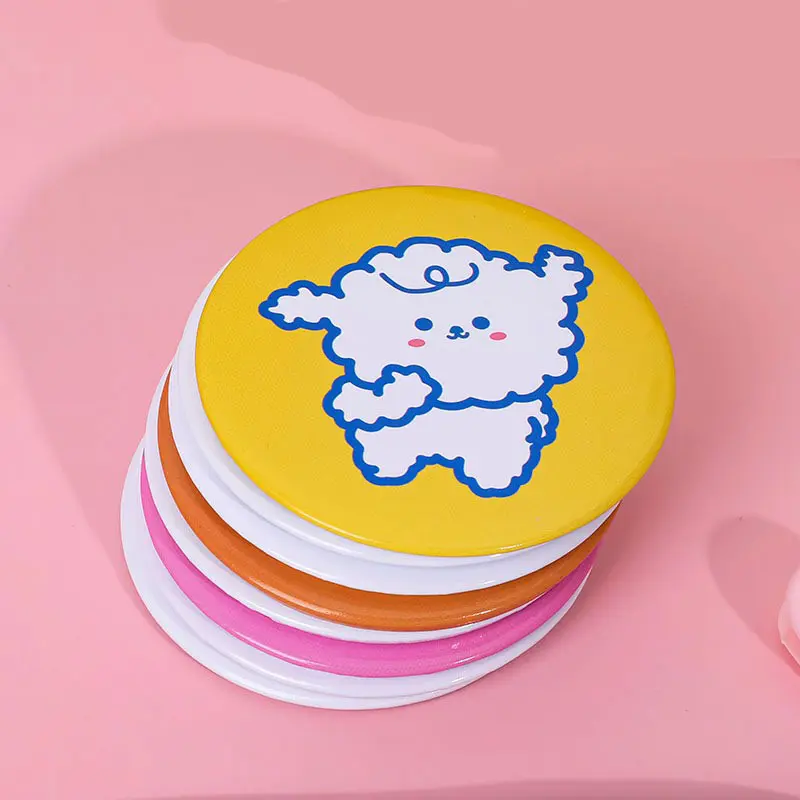 Gương mini bỏ túi, gương soi trang điểm cầm tay (Đường kính 6~7cm) 5