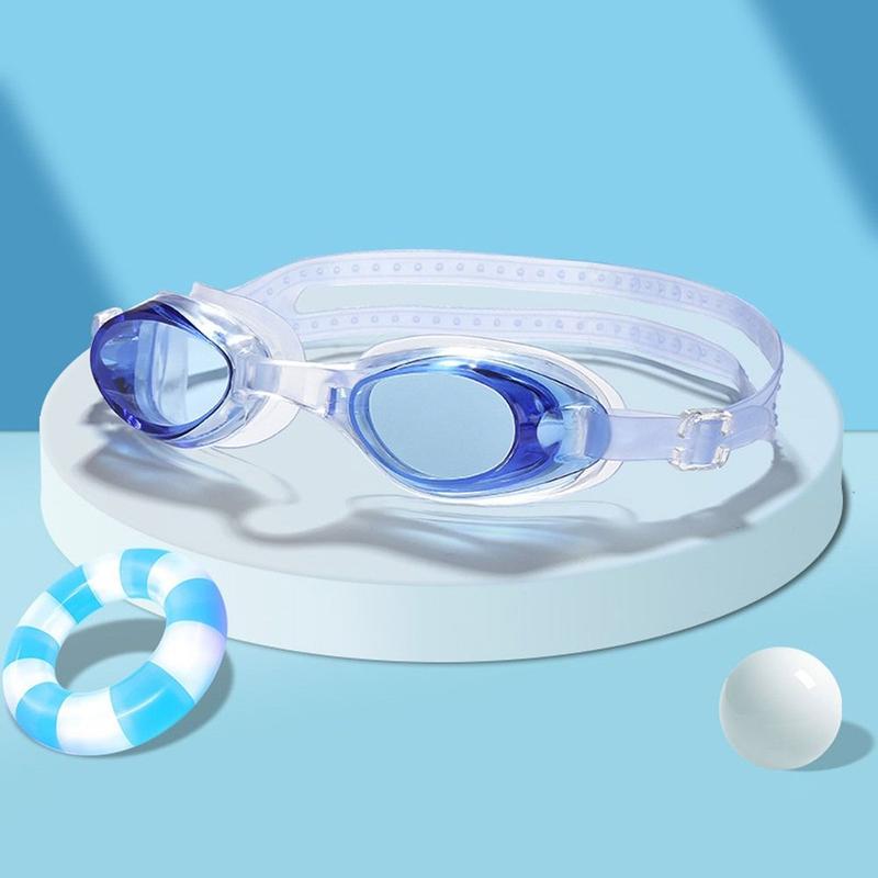 Kính Bơi, Chống Sương Mù, Dành Cho Nam Và Nữ, Chống Tia UV, Độ Nét Cao, Có Nút Tai, Kính Lặn, Đi Bộ Dài, Tặng Kèm Túi Đựng 4