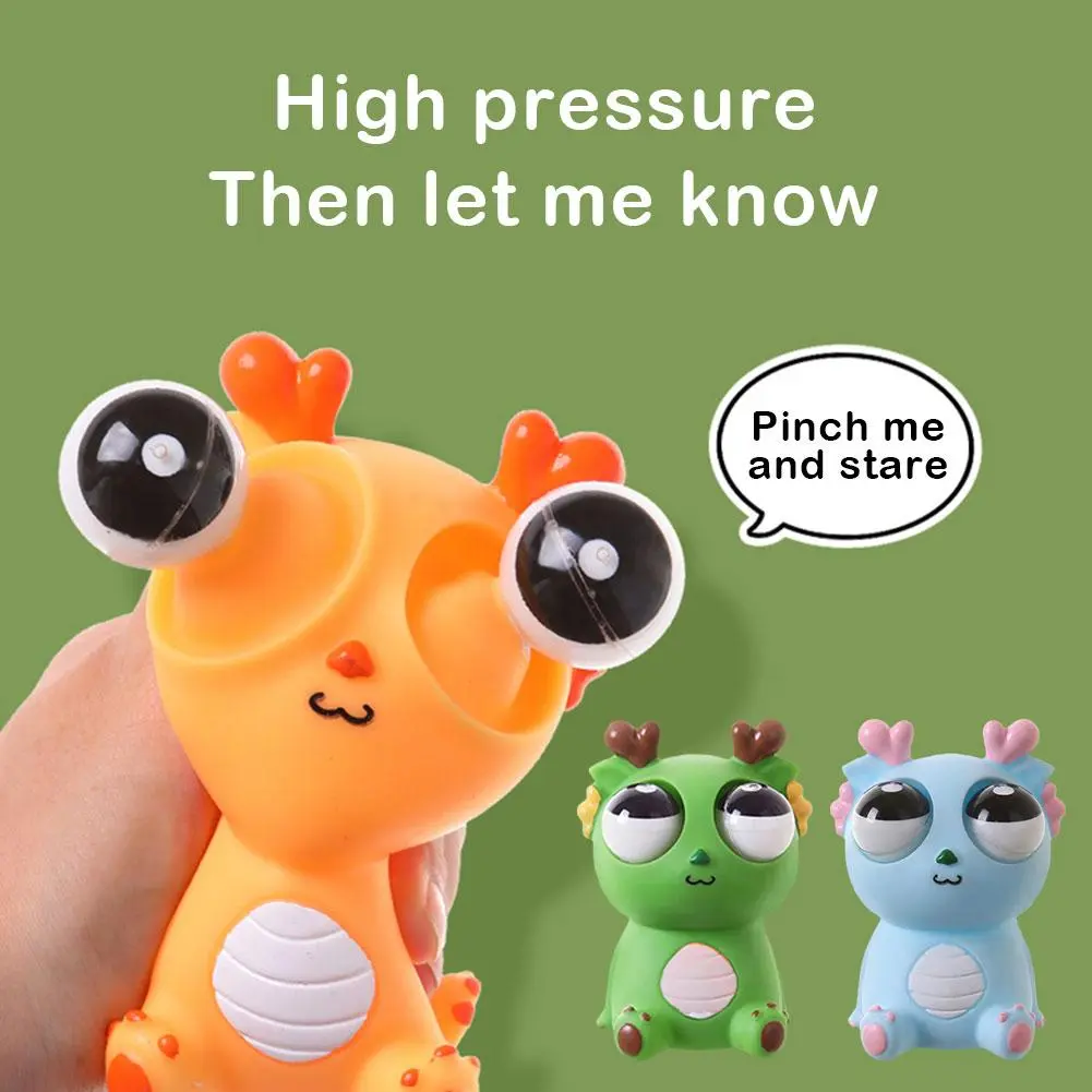 Đồ Chơi Véo Mắt Vui Nhộn, Bật Mắt Mới Lạ, Nảy Mắt, 7 Bóp Để Côn Trùng / Dưa Hấu, Lựa Chọn 1 Cái
