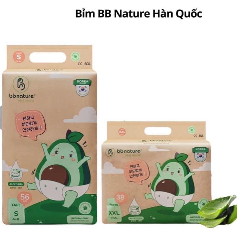 Bỉm BB Nature hữu cơ Hàn Quốc mềm mịn 2