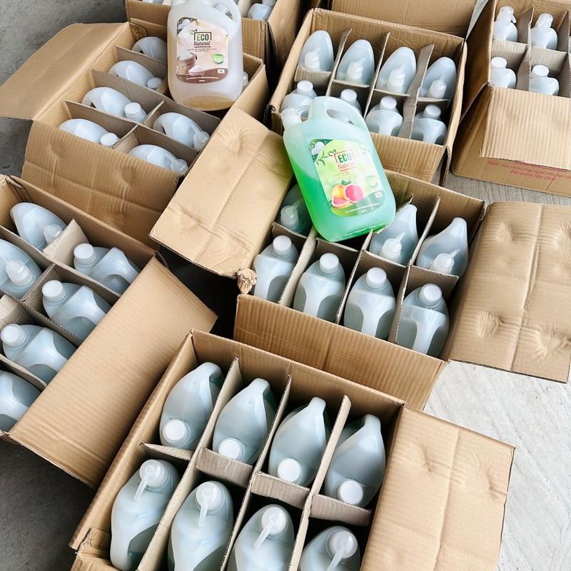 1 CAN Nước Rửa Chén Hương Gạo Eco Natural - Làm Sạch Chén Dĩa 6