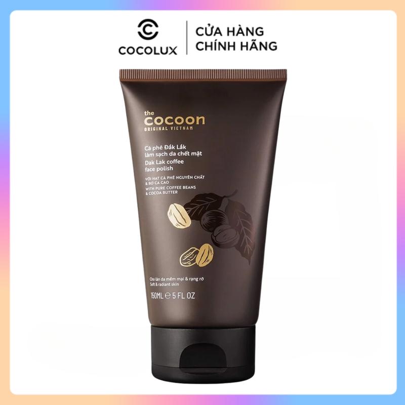 Tẩy Tế Bào Chết Mặt Cà Phê Đắk Lắk Cocoon 150ml