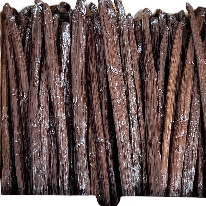 Quả vanila khô làm bánh, do Dspice nhập khẩu, 1 quả 3-5gr, hơn 17cm, gia vị tạo hương vani cho bánh và các thức uống Bột Đường