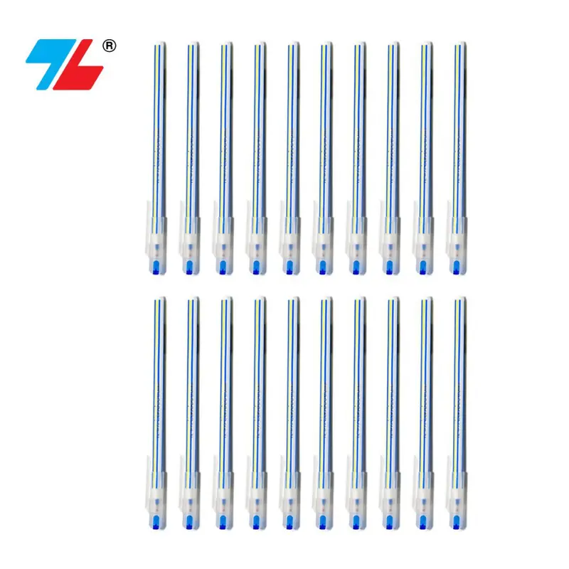 Hộp 20 Chiếc Bút Bi Nến Candee TL 093 Mực Xanh Đen 5
