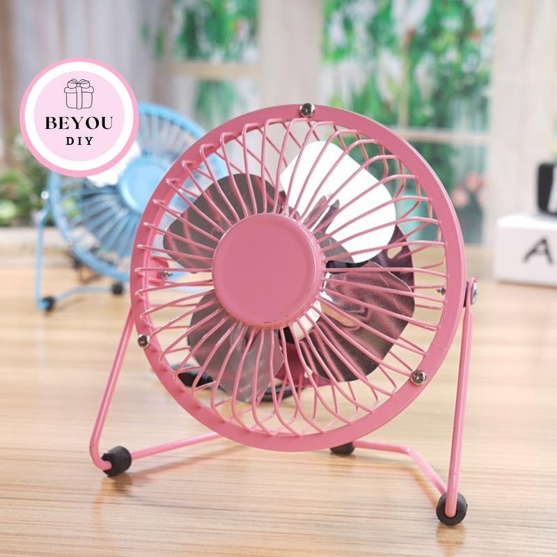 Quạt USB, Quạt Lồng Sắt Mini Cắm Cổng USB Tiện Dụng