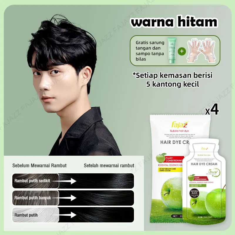 Hitam Alami【NATURAL BLACK】600ML