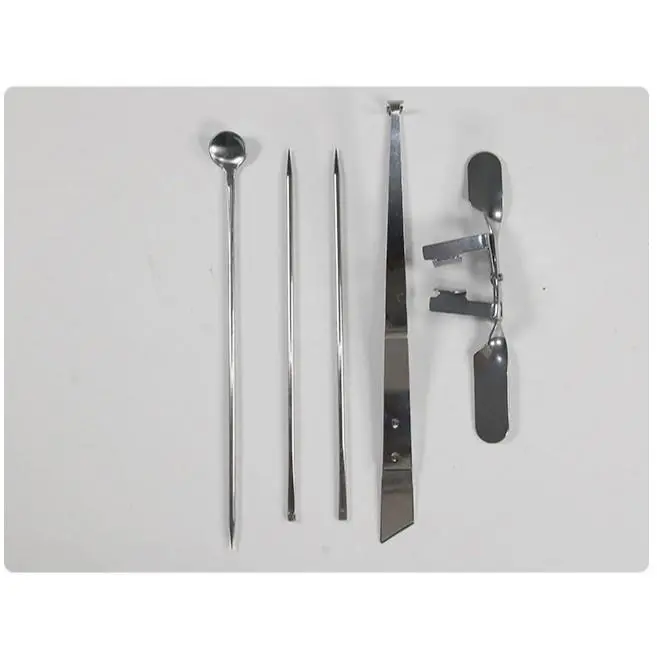 Bộ Thiến gà, dụng cụ thiến gà, chất liệu thép không gỉ - Bộ 8 món
