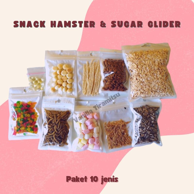 Snack Hamster Paket bundle 10 Jenis - Shop | Tokopedia