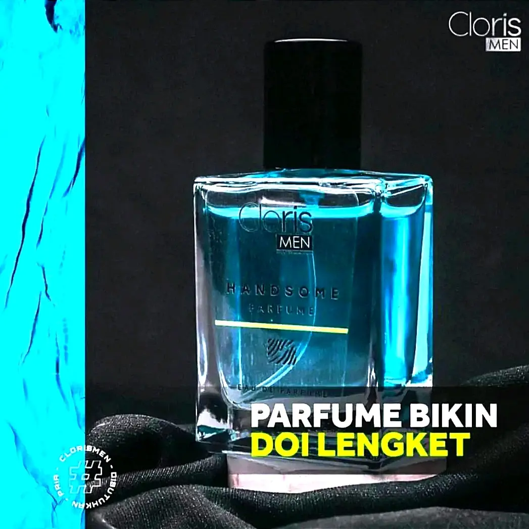 Clorismen Handsome Parfume- Parfume Pria Dengan 3 Aroma Berbeda Wanginya