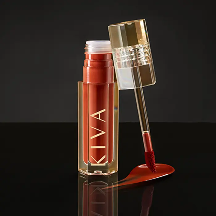 KIVA Stain Me Lip tint - Plumping Effect Glossy All day Stain Long-Lasting Superstay Lip Stain Melembabkan Bibir 4 Warna 5ml BPOM Kosmetik 1