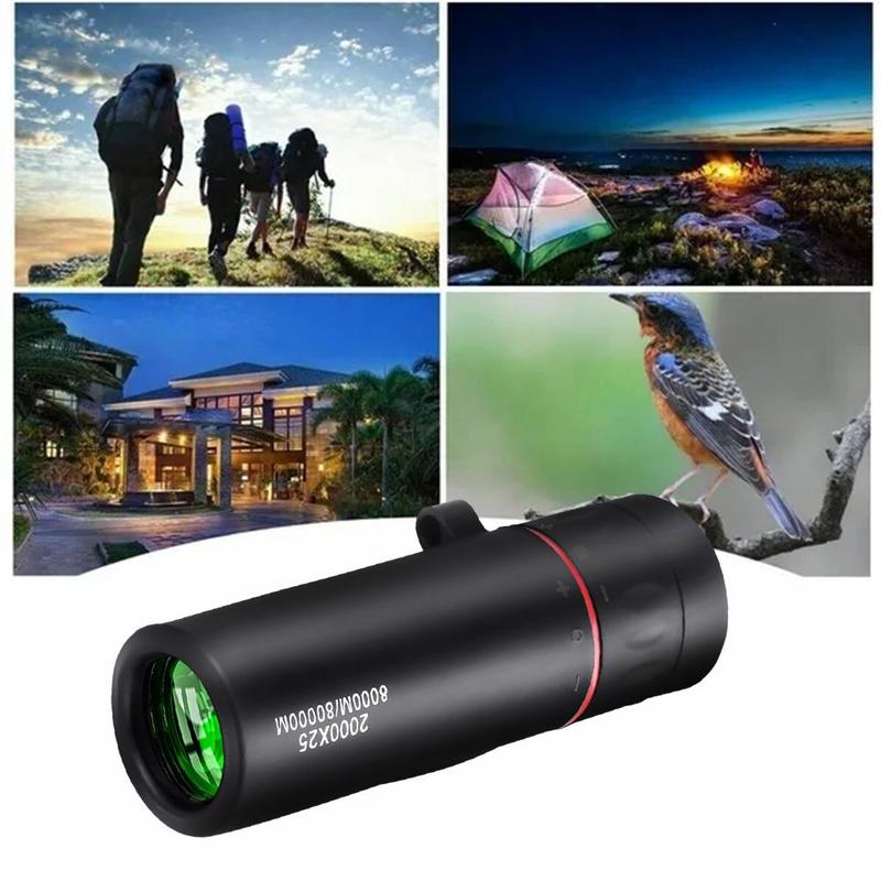 Kính Viễn Vọng Một Mắt, Cầm Tay, Độ Phóng Đại Cao, Kính Viễn Vọng Cắm Trại Mục Tiêu, Dụng Cụ Ngoài Trời, 1 Miếng 2