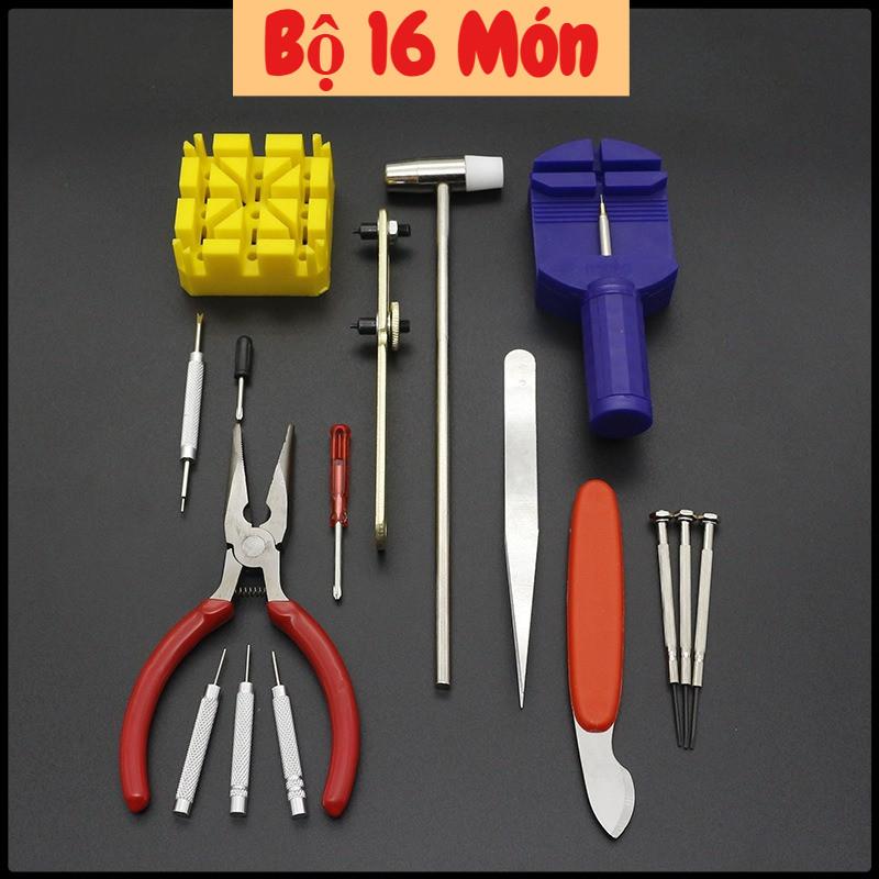 Bộ Dụng Cụ Sửa Chữa Đồng Hồ Cá Nhân Chuyên Nghiệp 16 món