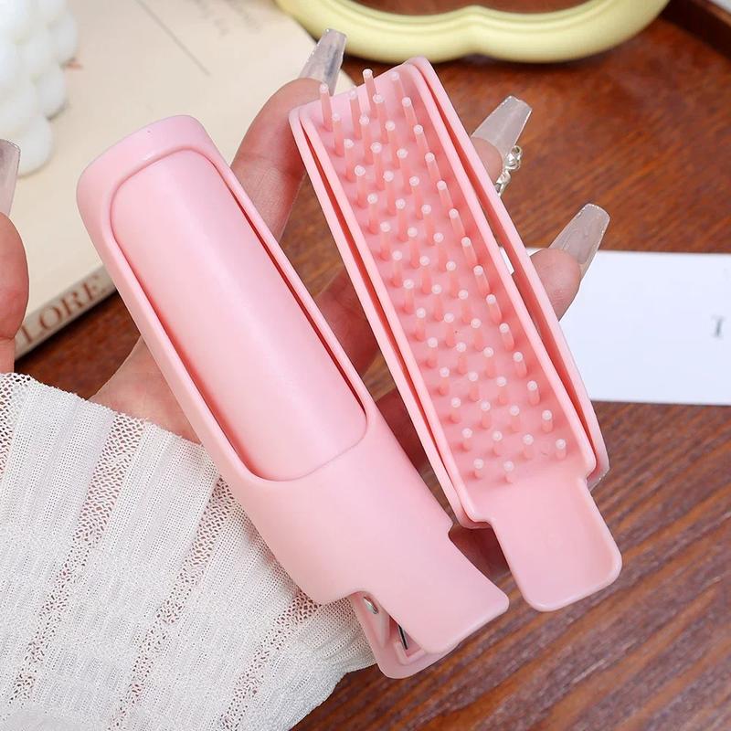 Product Introduction of Fashion Fluffy Hairpin Curling Bangs Clips Hair Roots Volumizing Hair Clips Women Curling Fixed Shape Clips Volume Hair Roller 11