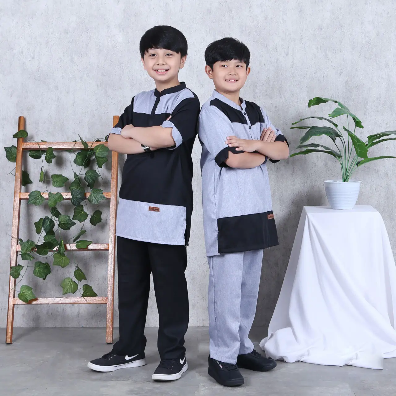 fashion muslim anak- koko setelan anak usia 6-14 tahun by lockakids