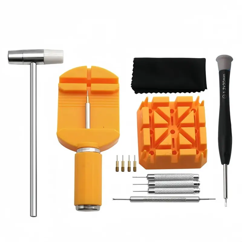 Watch Band Repair Tool Set, Watch Band Link Pin Remover, Professional Watch Band Link Pin Remover, Watch Repair Tool Set for Watch Lovers & DIY Enthusiasts 2