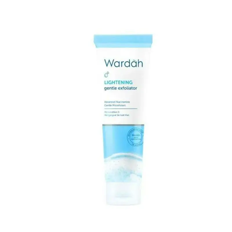 Wardah Lightening Gentle Exfoliator 50 ml - Exfoliasi / Pembersih Wajah 2