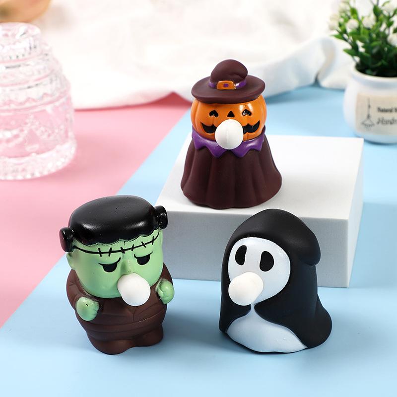 Product Introduction of Decompression and Spitting Pig Cute Blowing Bubble Squeeze Duck Decompression Vent Children Toys Pig Spitting Bubble Squeezing Toy 15