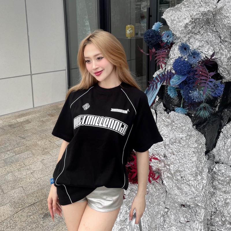 Áo Thun Cotton ZNATION LINE Tee Unisex Nam Nữ Oversize 7