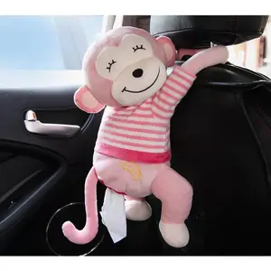 Tempat Tisu Boneka Monyet Gantung Ukuran 35cm Tempat Tisu Gantung Mobil Car Car boneka tisu mobil
