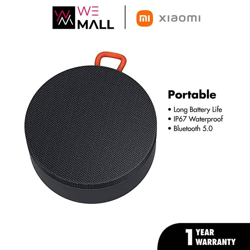 [Global] Xiaomi Outdoor Bluetooth Speaker Mini BT 5.0 10H Playtime Type C IP67 Water Resistant Portable Waterproof Audio