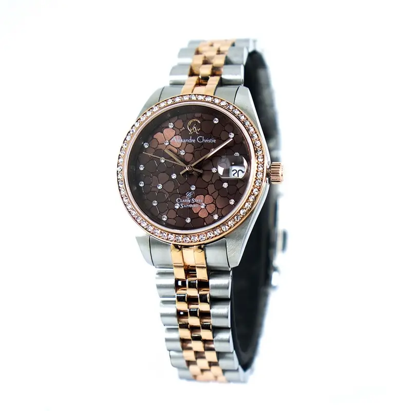 Alexandre Christie ACF5012 LDBTRBORG Jam Tangan Wanita 0