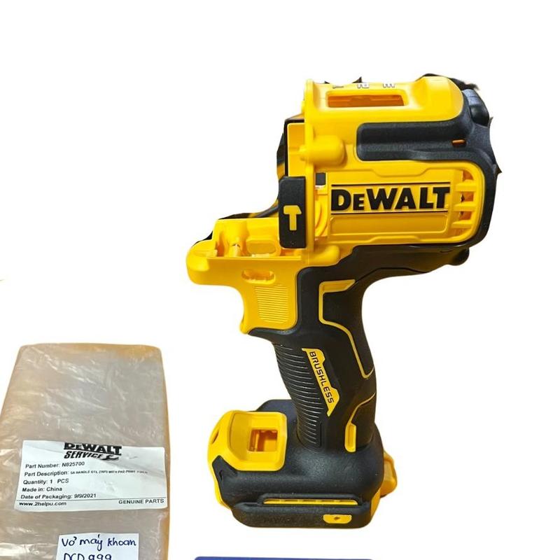 Vỏ máy khoan vặn vít động lực Dewalt DCD999 N825700 chính hãng bộ 2 bên