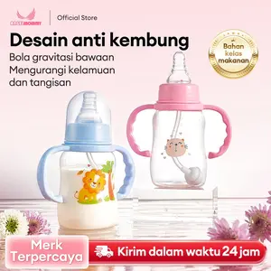 150ml Standard Bottle Dot Nipple Susu FREE Botol Dot Sillicone Nipple Botol Susu Bayi Assorted Standard XM-002 Accessories Minum