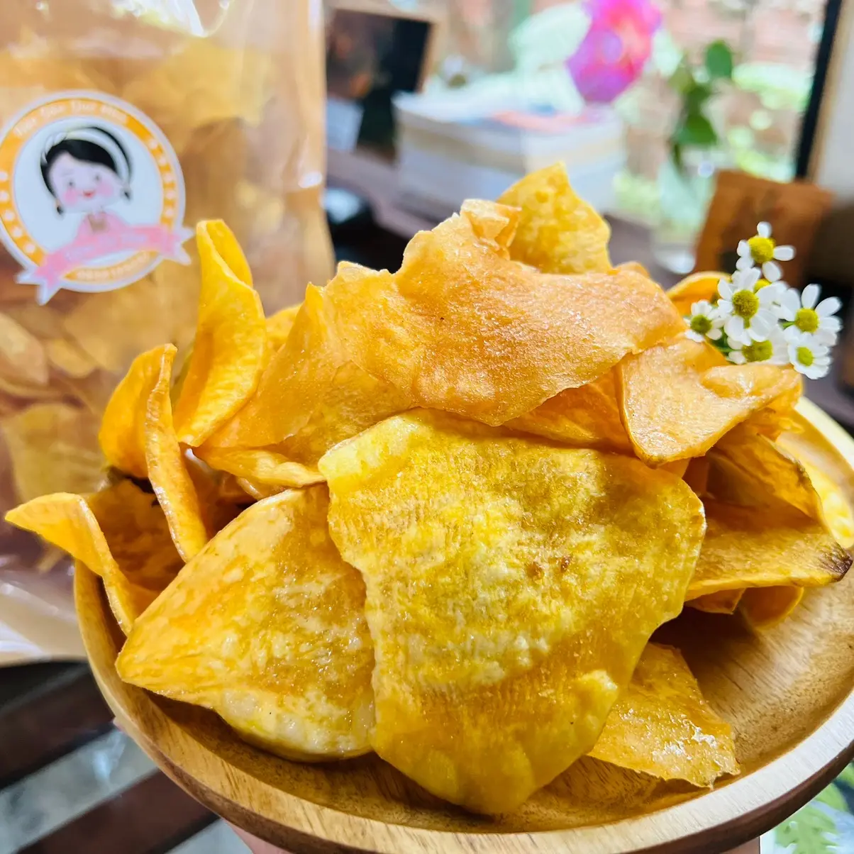 Khoai Lang Vàng Sấy Mật Ong Giòn 500g - Đặc Sản Đà Lạt - Bật Ngon Giòn Tan, Thăng Hoa Sức Khỏe - Ăn Vặt Snack, Food