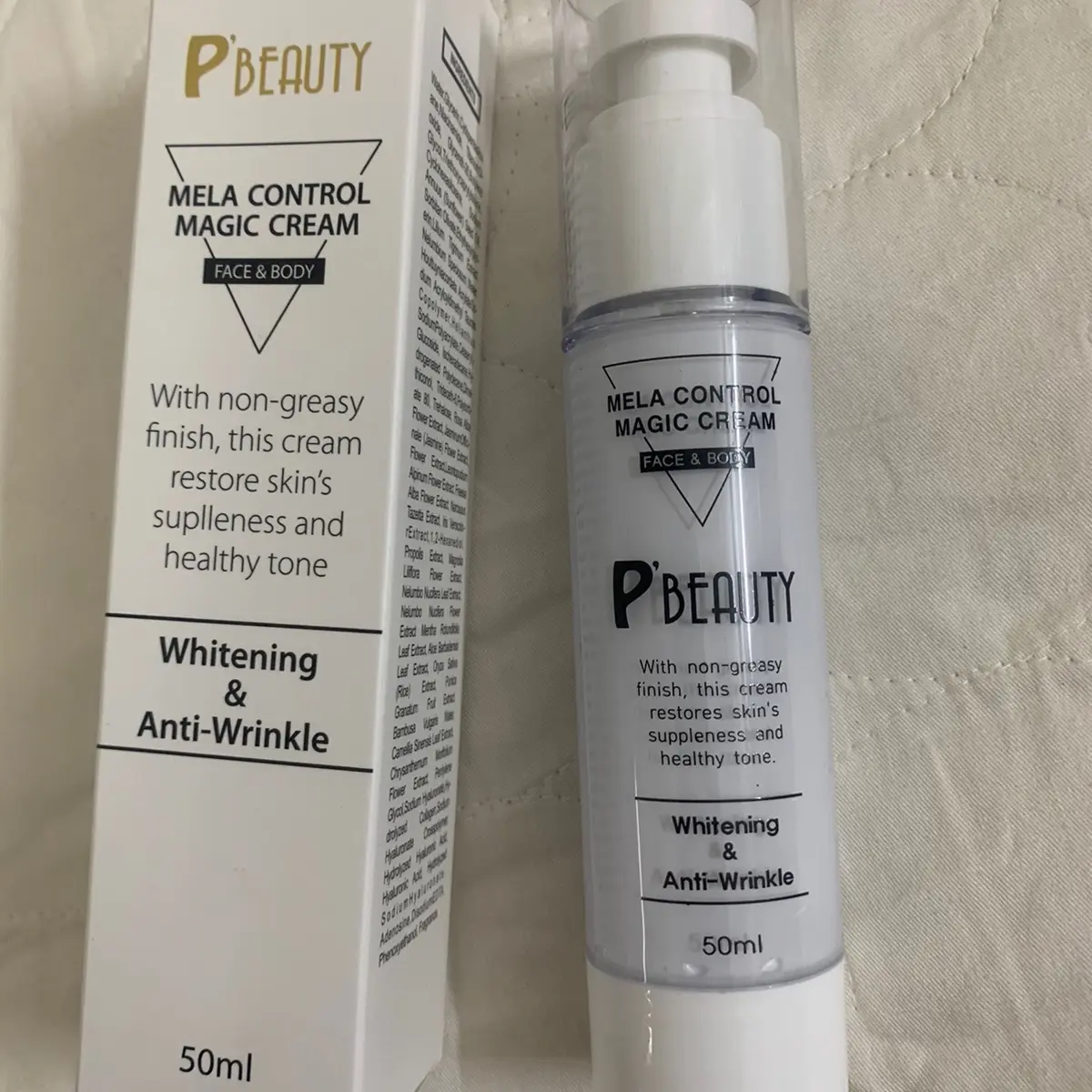 Kem trắng da nâng tông P'beauty phiên bản cũ 50gram