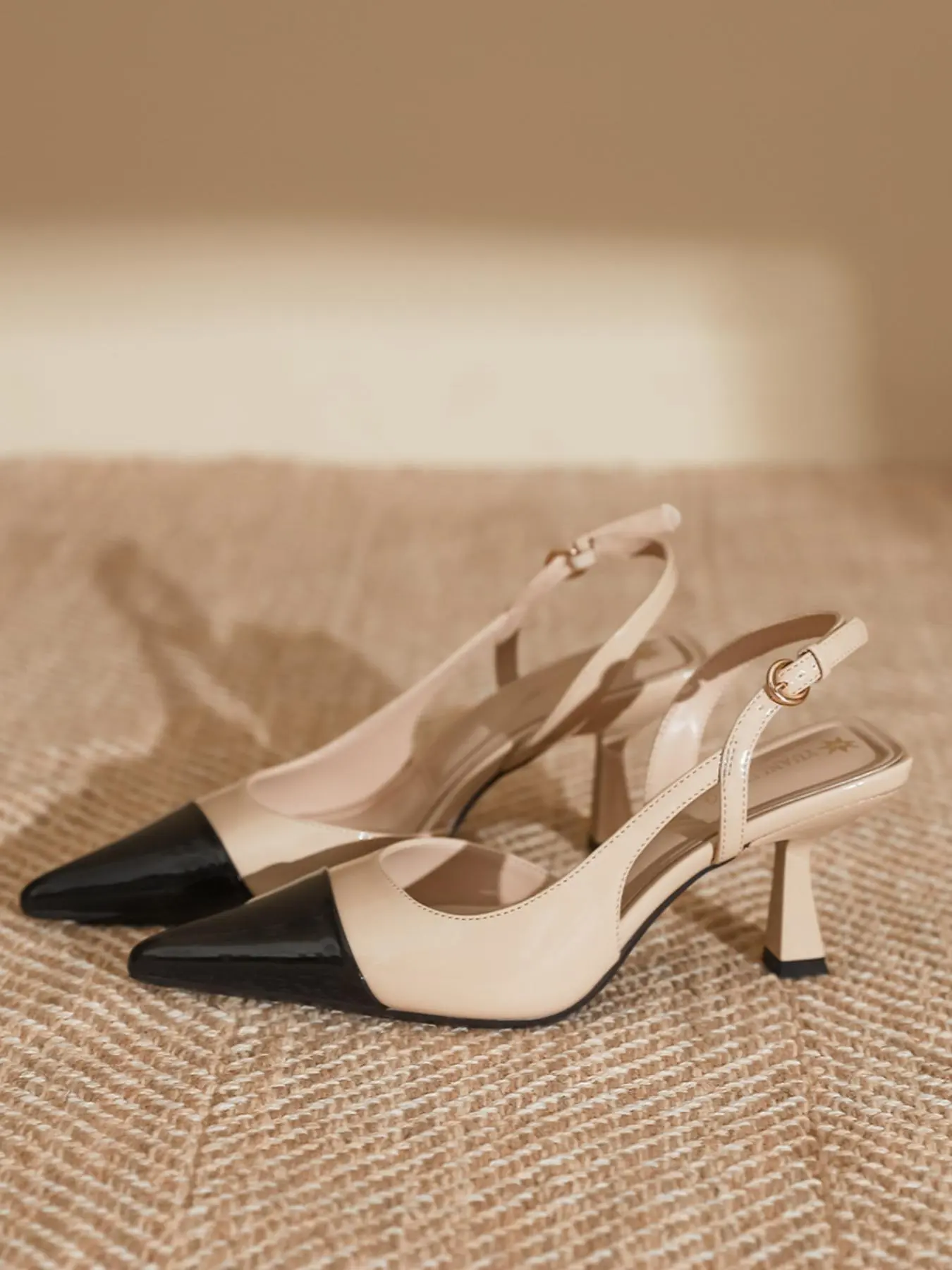 Women's Fashionable Colorblock Heels, Elegant Pointed Toe High Heels for Party, Banquet, Trendy All-match & Exquisite Heels for Women, Footwear